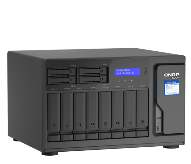 QNAP Serwer NAS TVS-h1288X-W1250-16G 12x0HDD Intel XeonW-1250 - 1262665 - zdjęcie 3
